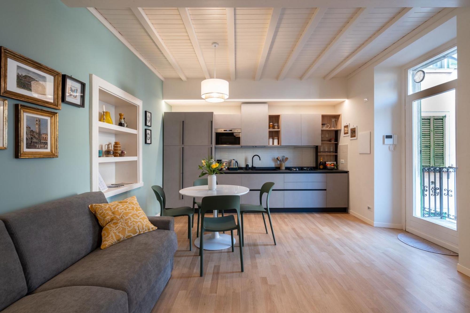 La Farfalla Blu - Boutique Apartment Bergamo Eksteriør bilde